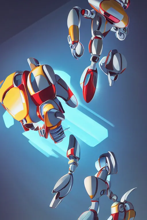 Image similar to metabots medabots medarotto medarot robot minimalist comics, behance hd by jesper ejsing, by rhads, makoto shinkai and lois van baarle, ilya kuvshinov, rossdraws global illumination ray tracing hdr radiating a glowing aura