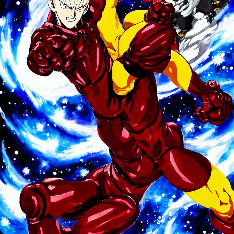 Cosmic Garouxomni Man Omni Manxcosmic Garou GIF - Cosmic