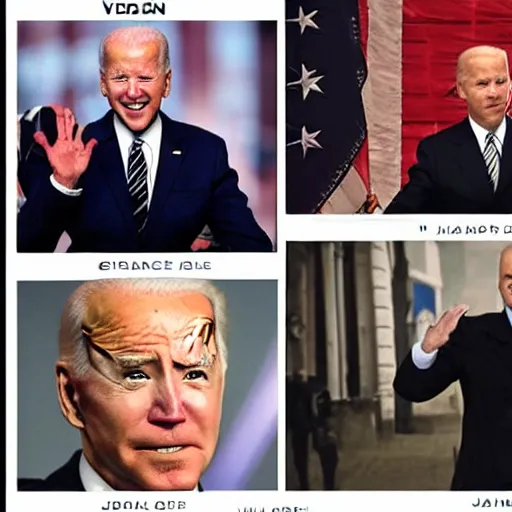 Image similar to biden as hitler