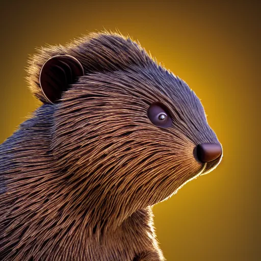 Image similar to hyperrealistic dslr film still of justin bieber disguised as anthropomorphous beaver, stunning 8 k octane comprehensive 3 d render, inspired by istvan sandorfi & greg rutkowski & unreal engine, perfect symmetry, dim volumetric cinematic lighting, extremely hyper - detailed, incredibly real lifelike attributes & flesh texture, intricate, masterpiece, artstation, stunning