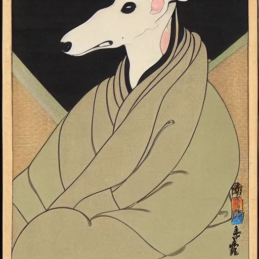 Image similar to Dóberman, Itō Jakuchu, 1790