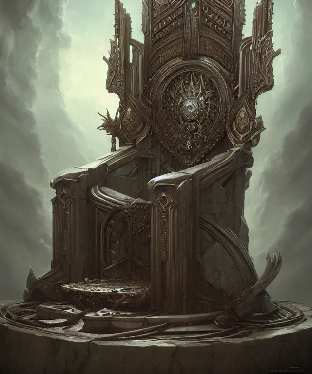 Image similar to throne, true anatomy!, extremely detailed!, digital painting, unreal engine 5, art by tom bagshaw