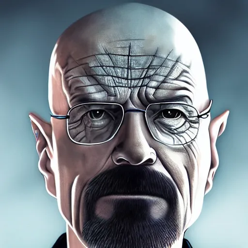 Prompt: Walter White as Captain America, 8k highly detailed face