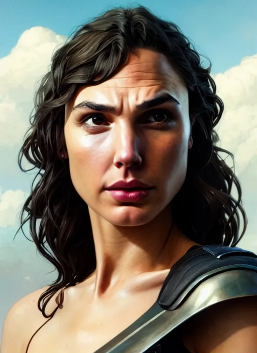 Prompt: Highly detailed portrait of Gal Gadot, in GTA V, Stephen Bliss, unreal engine, fantasy art by Greg Rutkowski, Loish, Rhads, ferdinand knab, Makoto Shinkai and Lois van baarle, ilya kuvshinov, rossdraws, Tom Bagshaw, alphonse mucha, global illumination, radiant light, detailed and intricate environment