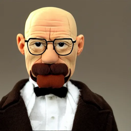 Image similar to walter white as a muppet