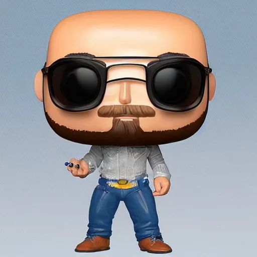 Image similar to “ very very intricate photorealistic photo of a hasan piker funko pop on a white background, award - winning details ”