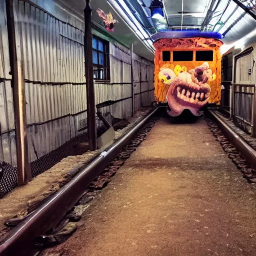 Image similar to ghost train ride