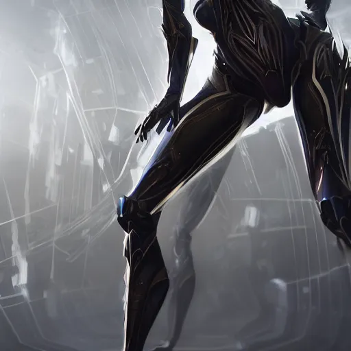 Image similar to ant pov from the floor, looking up at a giant beautiful and stunning female warframe, walking over you, unaware of your tiny existence, towering over the camera, off-white plated armor, slick elegant design, sharp claws, full body shot, highly detailed art, epic cinematic shot, realistic, professional digital art, high end digital art, DeviantArt, artstation, Furaffinity, 8k HD render, epic lighting, depth of field