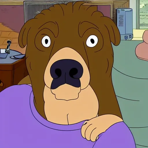 Prompt: of a crypto animal in the style of family guy