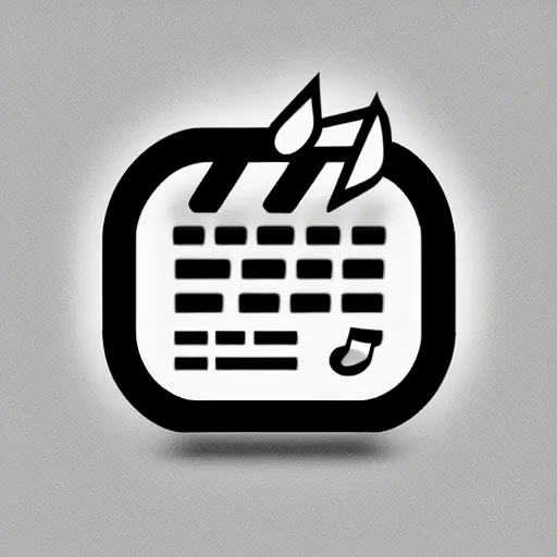 Image similar to dribbble design icon for lyrics you will never forget