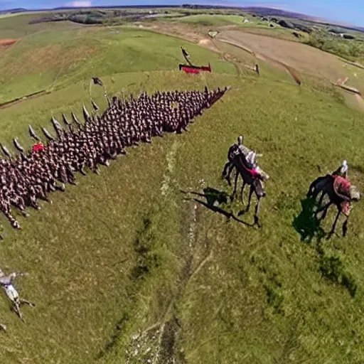 Image similar to gopro view of the battle of bannockburn