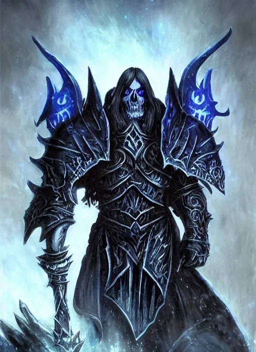 Prompt: world of warcraft death knight