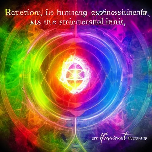 Image similar to Life is happening as this realization that we are one existence, or one existence in our humanity. It’s a beautiful emergent experience. It’s going to be a continuation of this manifestation, this matrix of manifestation, or spark of manifestation, where this final stage of individual and personal progression is stepping out into the greatest stage of wisdom