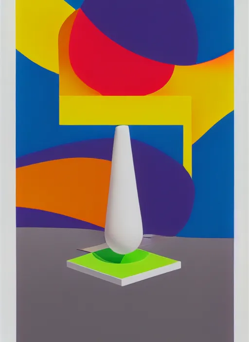 Prompt: abstract sculpture by shusei nagaoka, peter tarka, kaws, david rudnick, airbrush on canvas, pastell colours, cell shaded, 8 k