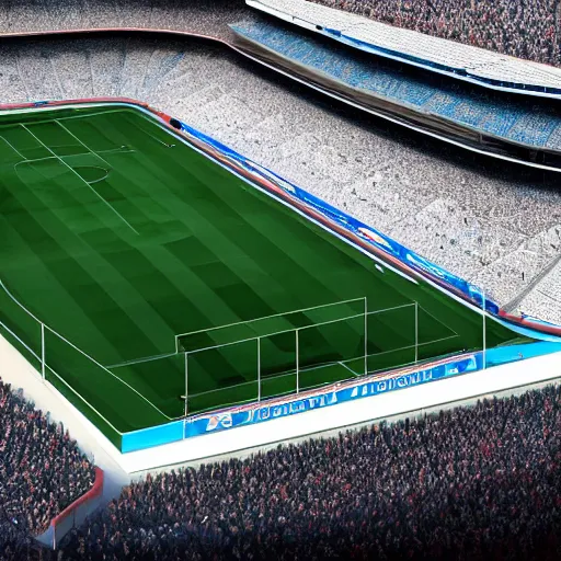 Image similar to Napoli new stadium,