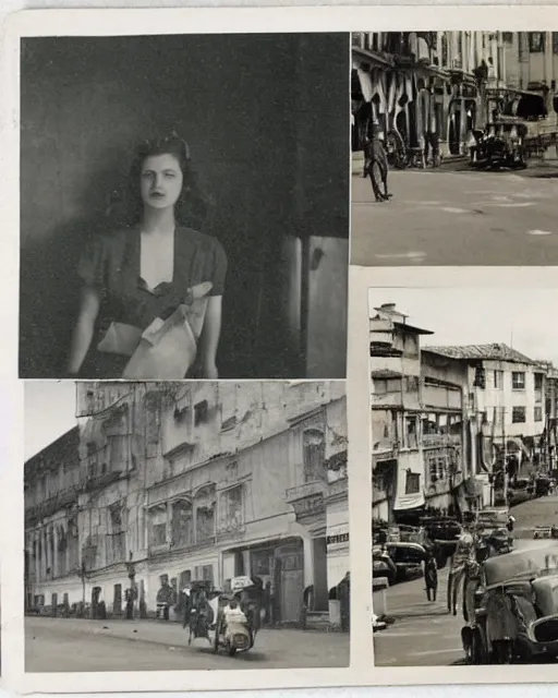 Image similar to old photographs taken in bogotá circa 1945