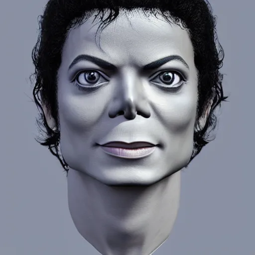 Prompt: a 3 d figure michael jackson's face in the style of leticia gillett, lucid dream series, cinematic, hyper - realistic, very detailed, ray tracing, 8 k resolution, long - shot, sharp focus, low angle, 8 5 mm photograph, wide lens