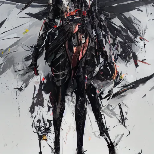 Image similar to Killy from BLAME! by Wadim Kashin, ArtStation