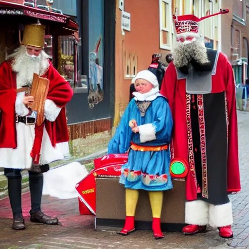 Prompt: sinterklaas