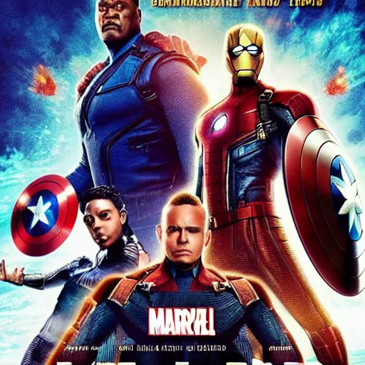 Image similar to marvel's robbie baldwin, live action, movie poster,