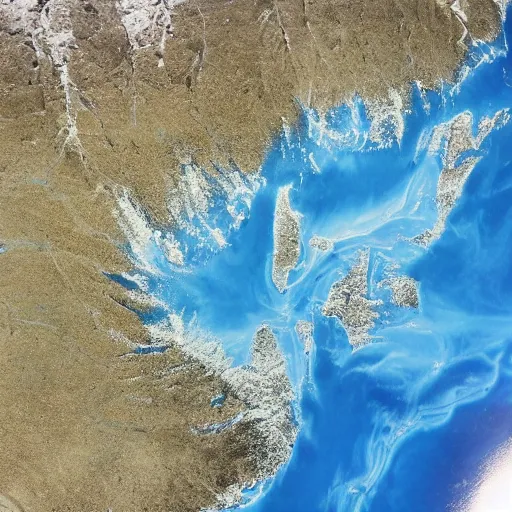 Image similar to Norway seen from space