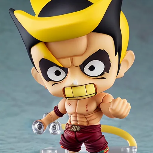 Prompt: nendoroid luffy Gear fourth