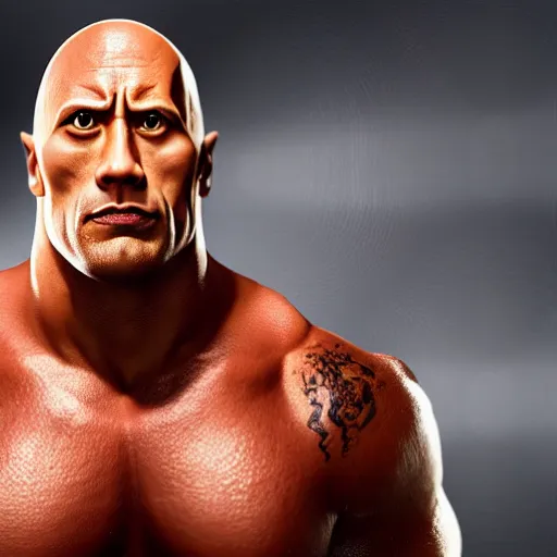 Prompt: Dwayne Johnson as Syndrome from the Incredibles, Incredibles Villain