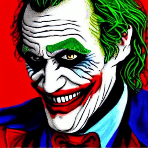 Image similar to the joker but amish