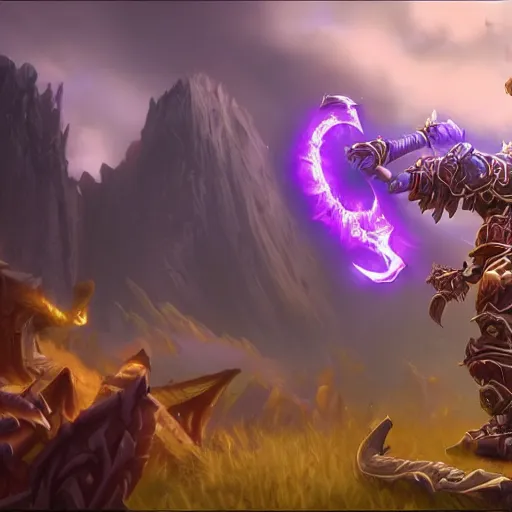 Image similar to world of warcraft cinematic