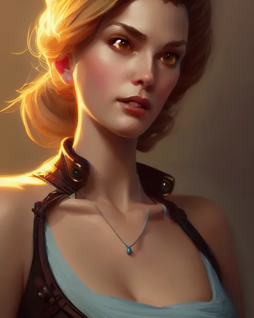 Prompt: Jenny Garfield female character, closeup, cute, modern, intricate, elegant, highly detailed, digital painting, artstation, concept art, matte, sharp focus, illustration, hearthstone, art by Artgerm and Greg Rutkowski and Alphonse Mucha