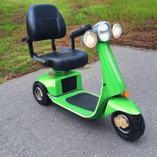 Image similar to floral scooter, craigslist photo