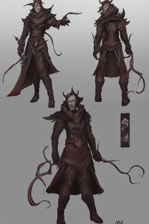 Image similar to arcane character, concept art, by alexis wanneroy