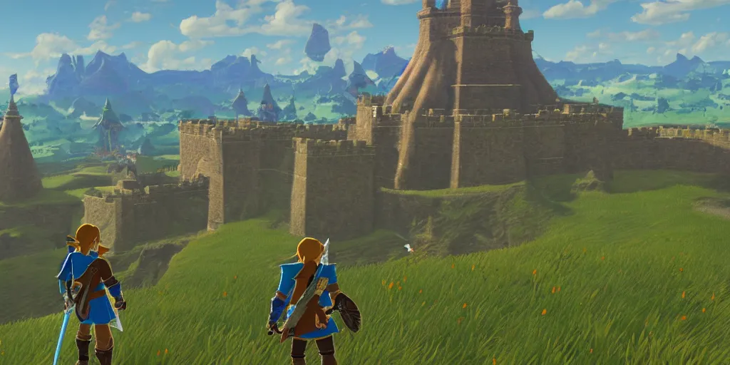 Link - Zelda: BOTW on Behance