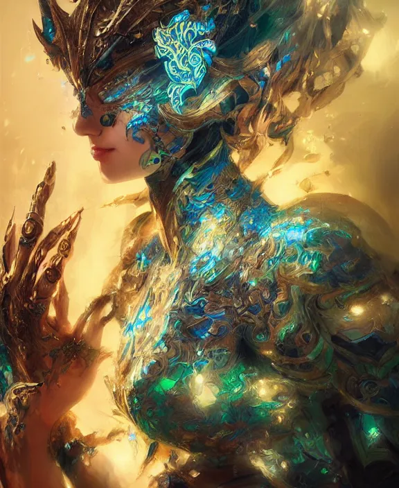 Prompt: monster energy drink, fantasy, intricate, elegant, highly detailed, vivid color, digital painting, artstation, concept art, art by artgerm and and ruan jia