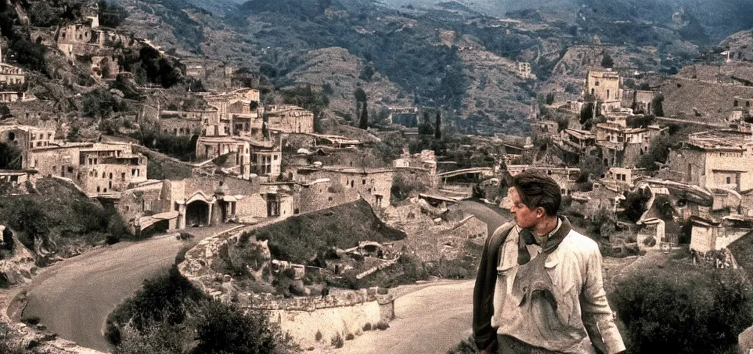 Image similar to a very high resolution image from a new movie. beautiful scenery. photorealistic, photography, directed by vittorio de sica