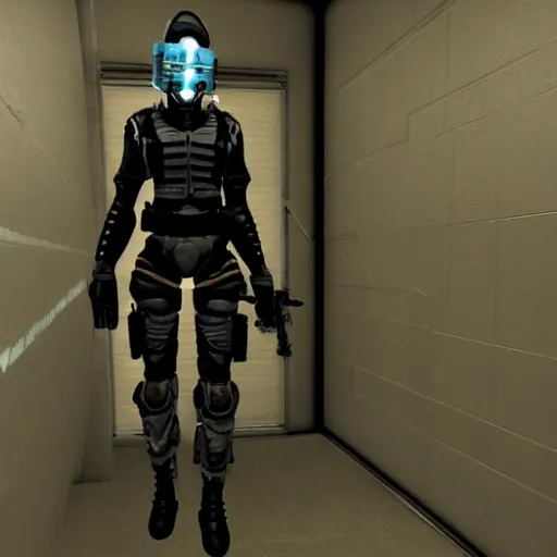 Image similar to Metrocop from Half-Life: Alyx