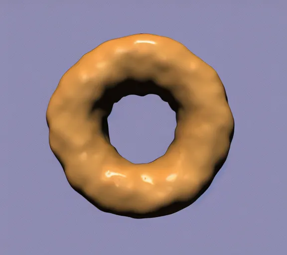 Prompt: blender donut