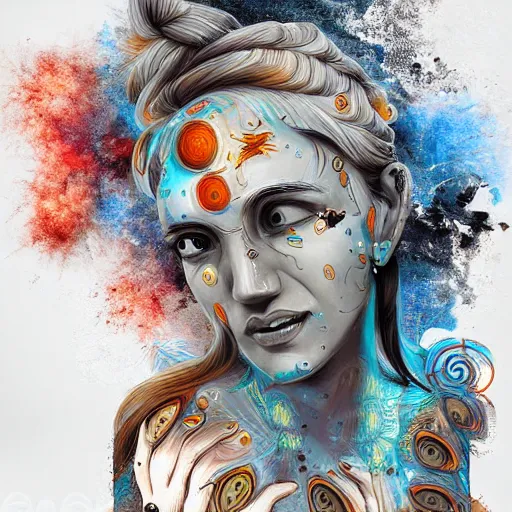 Image similar to The experience of Moksha, digital art, expressive, detailed, amazing