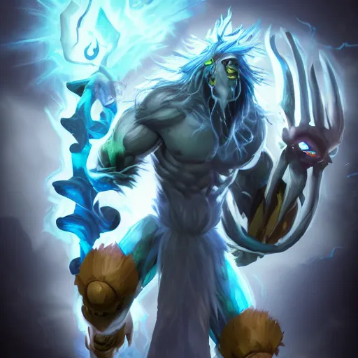 Image similar to storm spirit from dota 2,