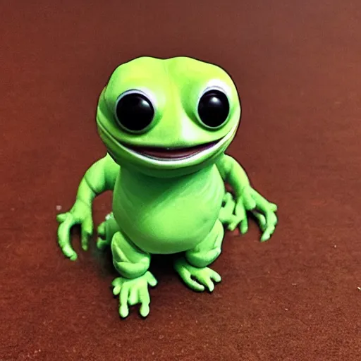 Image similar to the rarest pepe Funko Pop