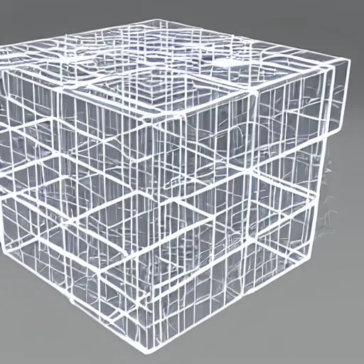 Image similar to a hypercube