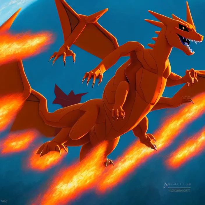 charizard flying above new york, epic professional | Stable Diffusion ...