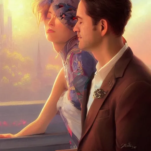 Prompt: you may say i'm a dreamer, but i'm not the only one. i hope someday you'll join us. and the world will live as one, artwork by artgerm, rendered in pov - ray, style by greg rutkowski and thomas kinkade and salvador dali