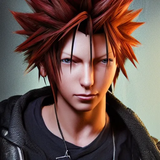 photo realistic image of axel from kingdom hearts, | Stable Diffusion ...