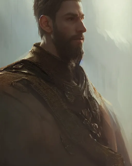 Prompt: Paladin, handsome, portrait, intricate, elegant, volumetric lighting, scenery, digital painting, highly detailed, artstation, sharp focus, illustration, concept art, ruan jia, steve mccurry