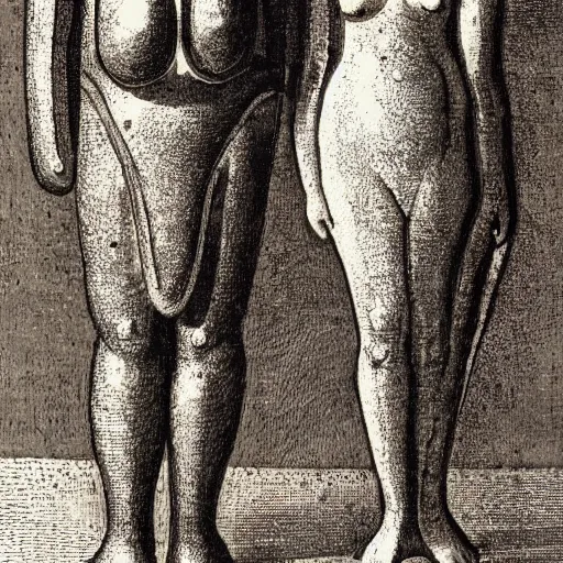 Image similar to man and woman of the bell beaker people of the chalcolithic and early bronze age atlantic, historical reproduction