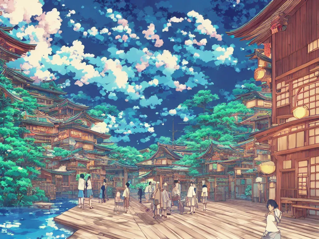 Steam Workshop::Japan Landscape Anime