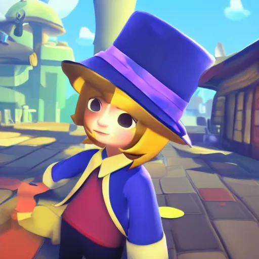 Prompt: A Hat in Time