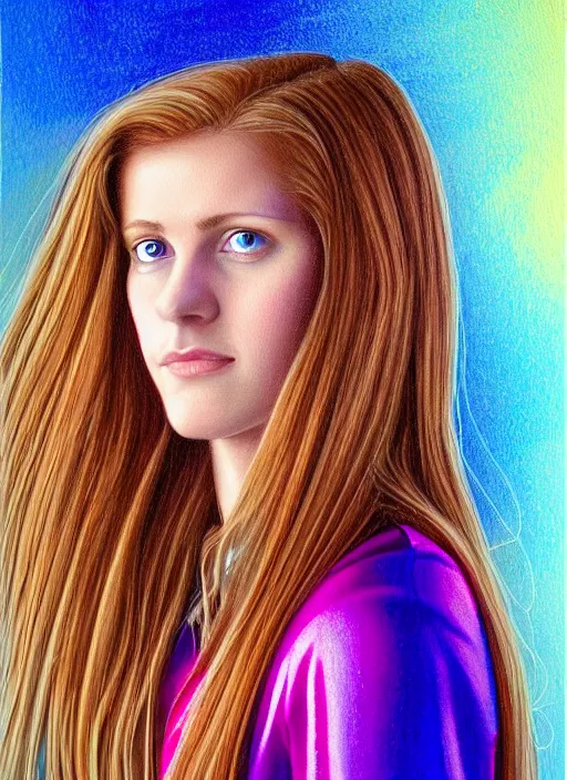 Prompt: Karen Dillon as the rich girl of highschool. ultra detailed painting at 16K resolution and amazingly epic visuals. epically beautiful image. amazing effect, image looks gorgeously crisp as far as it's visual fidelity goes, absolutely outstanding. vivid clarity. ultra. iridescent. mind-breaking. mega-beautiful pencil shadowing. beautiful face. Ultra High Definition. godly shading. amazingly crisp sharpness. photorealistic film cel processed twice.