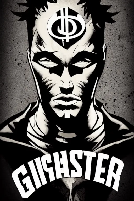 Image similar to gangster disciple logo!!, chris bachalo comic art, pop art, no duplicate image, pixel art, ultra details, ultra realistic, digital painting, artstation, concept art, smooth, sharp focus, identical, illustration, intecrate details, art by richard hamilton and mimmo rottela, pixels art by kirokaze and paul robertson